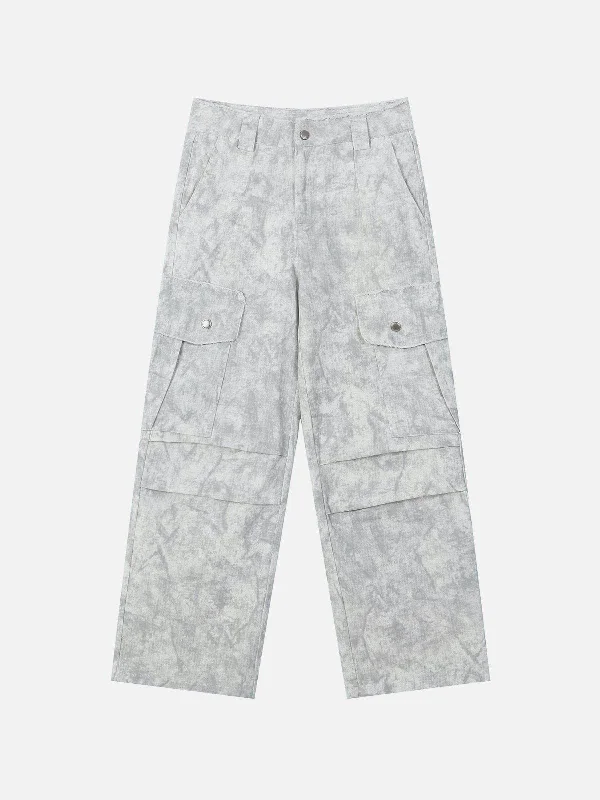 End Of Season Sale Aelfric Eden Marble Texture Cargo Pants