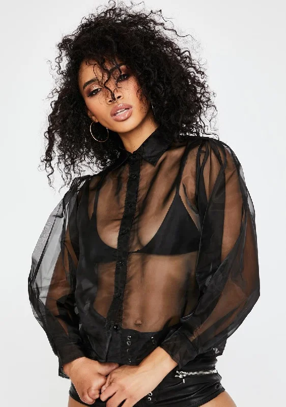 Everyday Basics Makiza Sheer Shirt