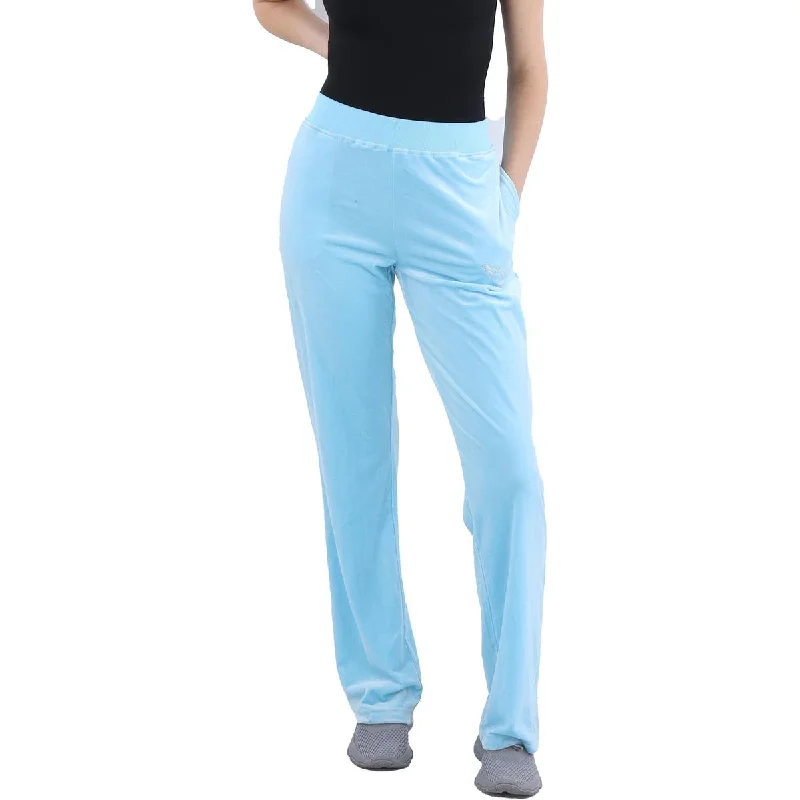 Women Wear Brands Crystal Wing Womens Velvet Fitness Track Pants