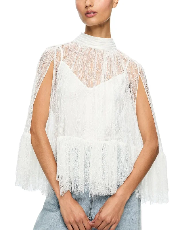 Flash Sale Or Flash Sales alice + olivia Zenon Top