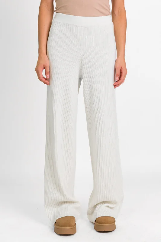 Unique Women's Fashion Pieces Good To Go Ribbed Sweater Pants FINAL SALE