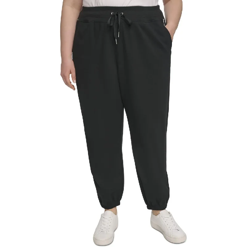 Big Savings Plus Womens Jogger Fitness Sweatpants