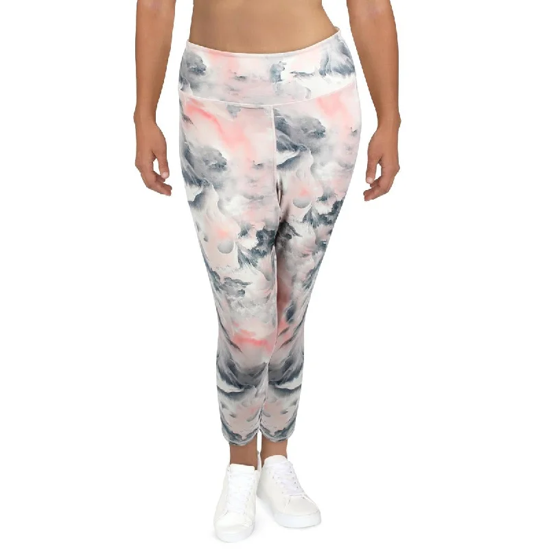 Urban Femme Streetwear Arc Womens Crop Fitness Athletic Leggings