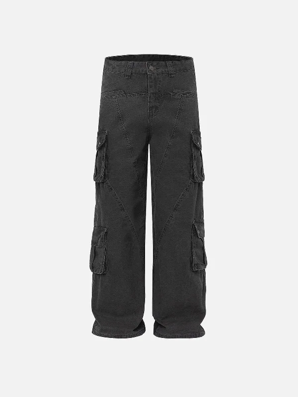 Versatile Wardrobe Essentials Aelfric Eden Deconstructive Multi Pocket Cargo Pants