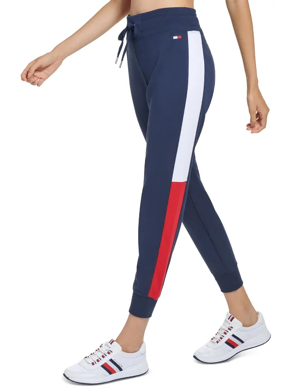 Exclusive Discount Womens Colorblock Fitness Jogger Pants