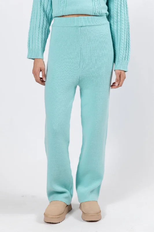 Limited Stock, Big Sale On My List Mint Sweater Lounge Pants FINAL SALE