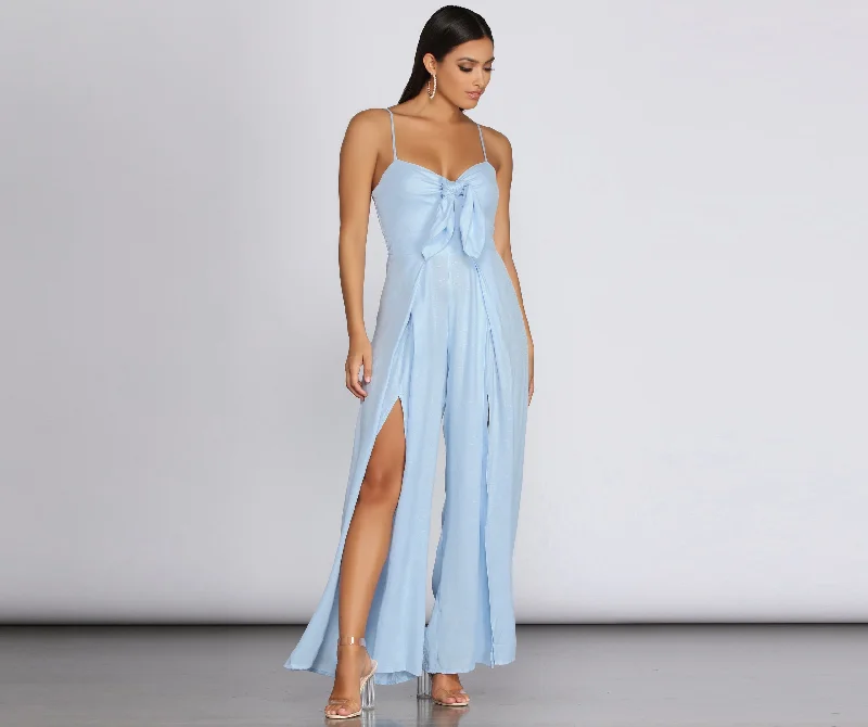 Chic Wardrobe Essentials Sweet Surprise Wide Leg Jumpsuit