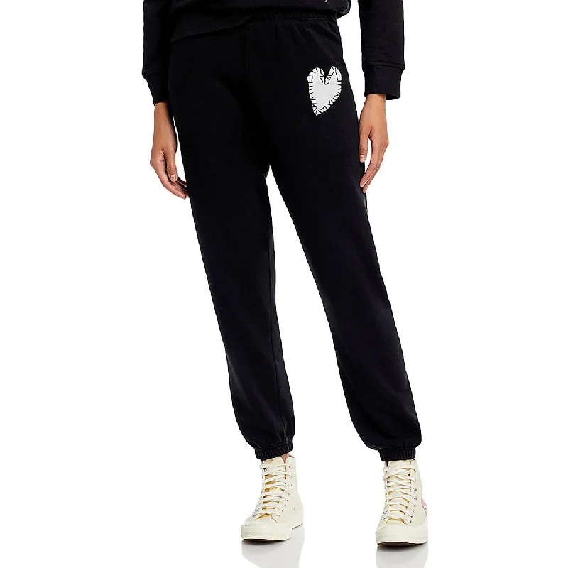 High End Women's Wear Womens Printed Cozy Sweatpants