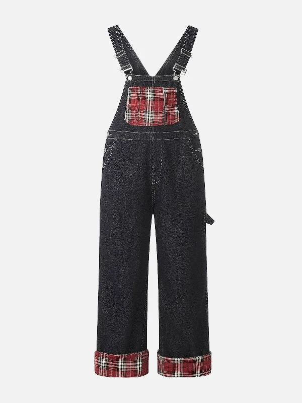 Flash Discount Aelfric Eden Vintage Plaid Overalls