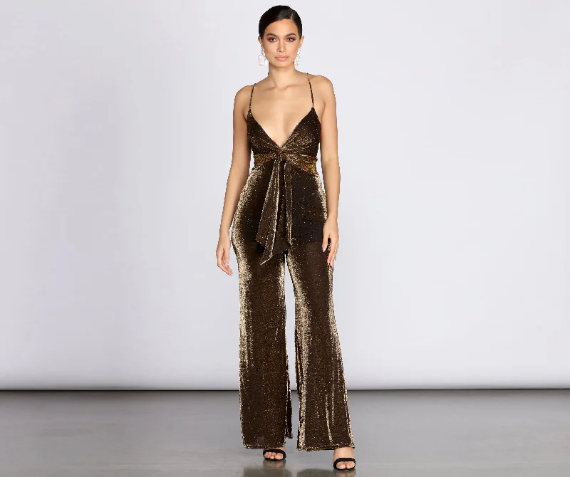 Boho Chic Fashion Golden Hour Jumpsuit