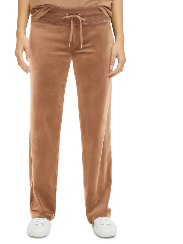 Online Clothing Stores Womens Velour Pull On Sweatpants