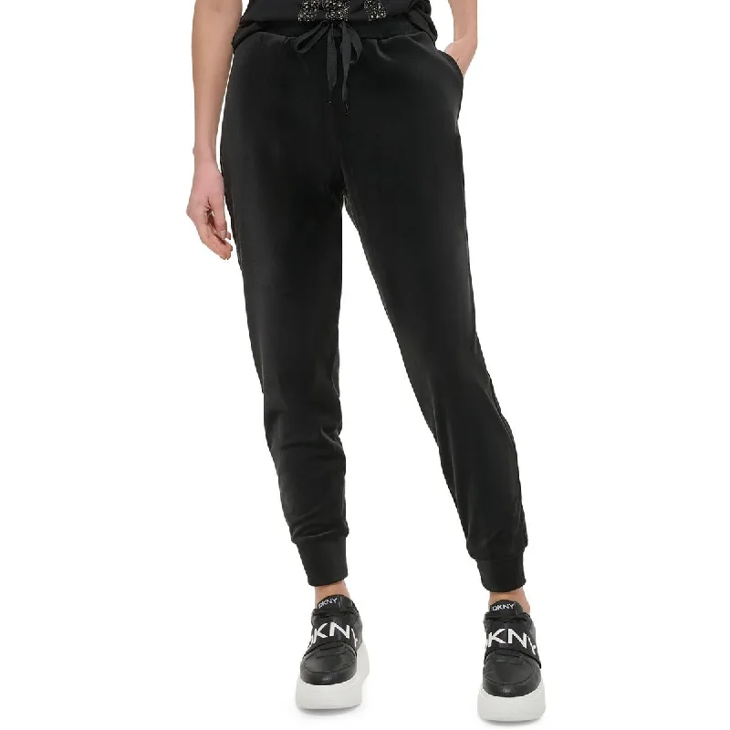 Sporty Streetwear Womens Jogger Pull On Jogger Pants