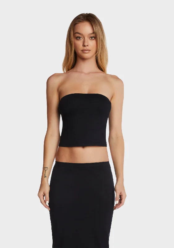 Stylish Savings Shae Bandeau Top - Black