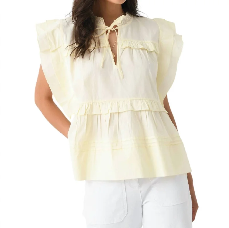 Trend Alert Gaya Top In Buttermilk