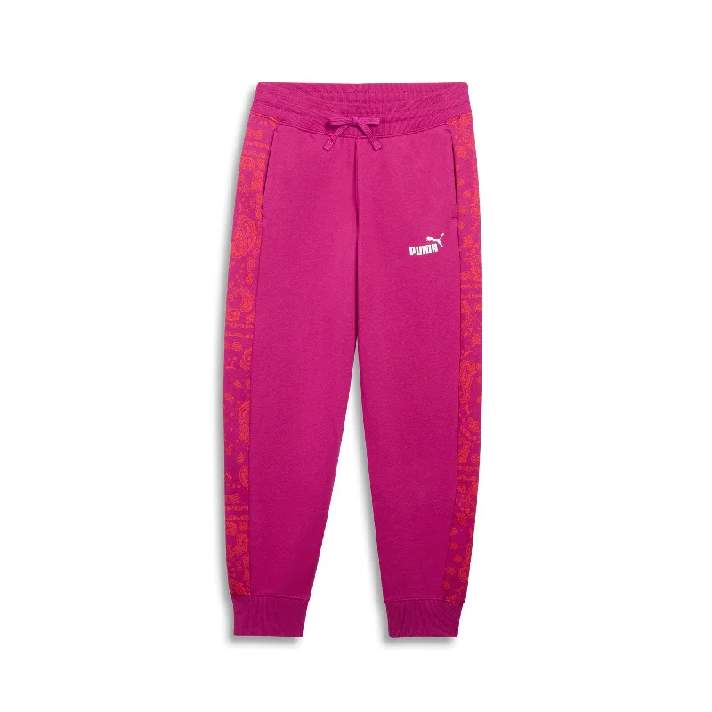 Cheap Women's Clothing Online PUMA Women's ESS+ Paisley AOP Sweatpants