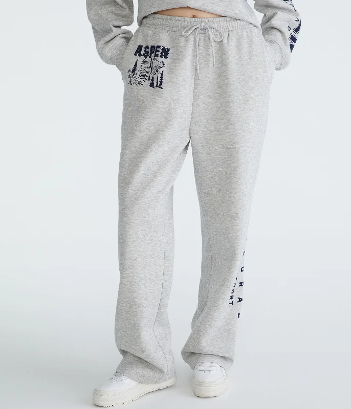 Style Streetwear Aeropostale Peanuts | Aéropostale Snoopy Aspen Straight Leg Sweatpants