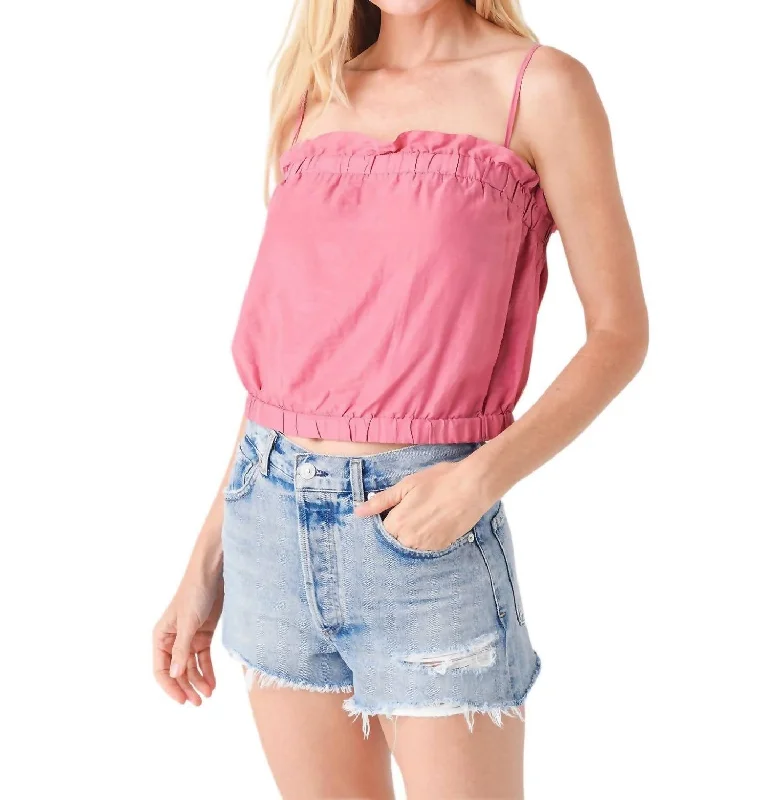 Elevate Your Wardrobe Divya Top In Sorbet