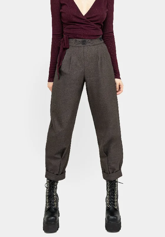 Seasonal Sale Mystic Embroidered Balloon Trousers