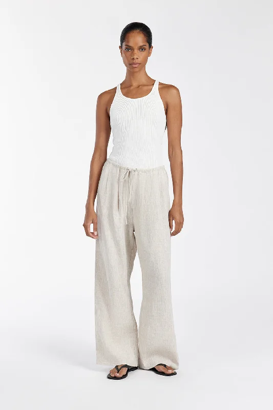 Hot Trends NALA NATURAL ELASTIC WAIST PANT