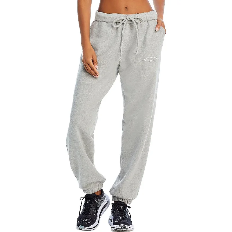 Trendy Women's Wear Womens Cotton Logo Jogger Pants