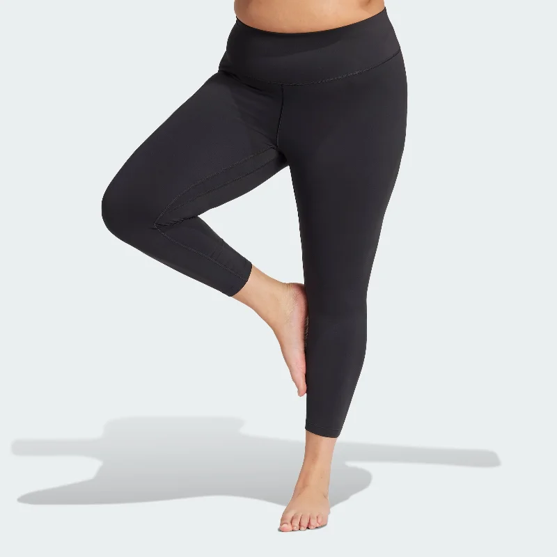 Style Revolution Women's adidas All Me 7/8 Leggings (Plus Size)