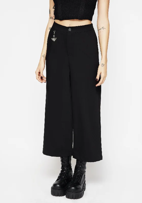 VIP Member Discount Eustacia Wide Leg Culotte Trousers