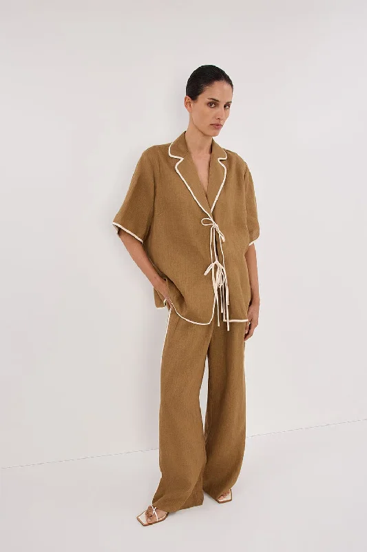 Online Boutique Clothing VON FERN LINEN PANT