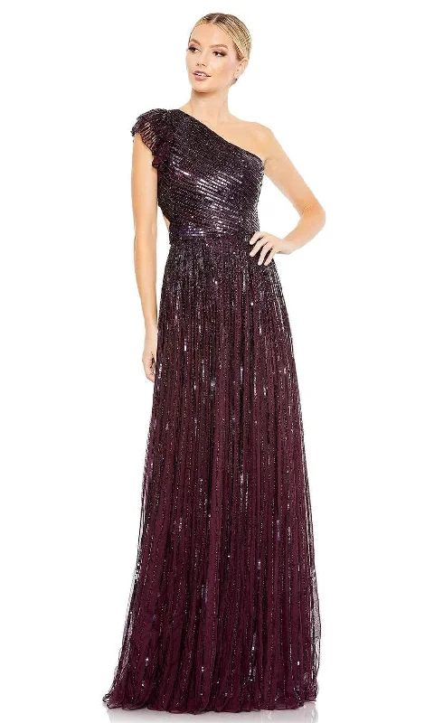 Flash Sales Today Mac Duggal - 5565 Lace Up Style Sequined Gown