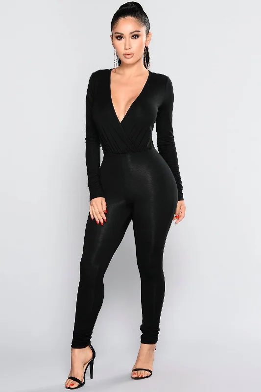 Daily Deals Cared For Jumpsuit - Black