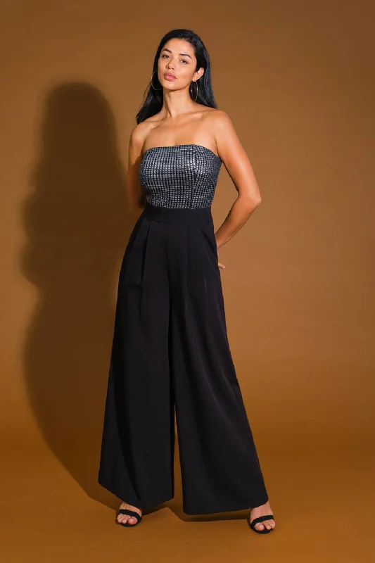 Style Beyond Borders GLIMPSE OF GRACE WOVEN JUMPSUIT