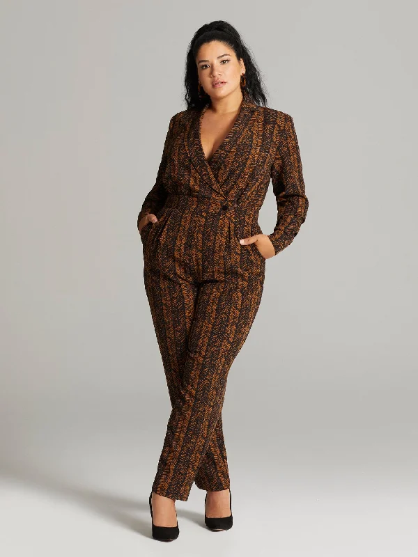 Women's Clothing Online Sale Nouria Belted Tailored Jumpsuit