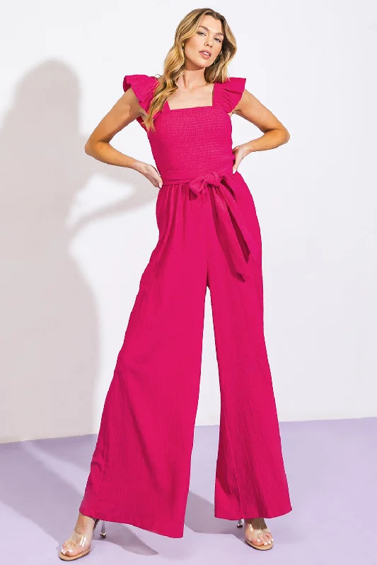 Chic Outfits LOVEILEST STYLE WOVEN JUMPSUIT