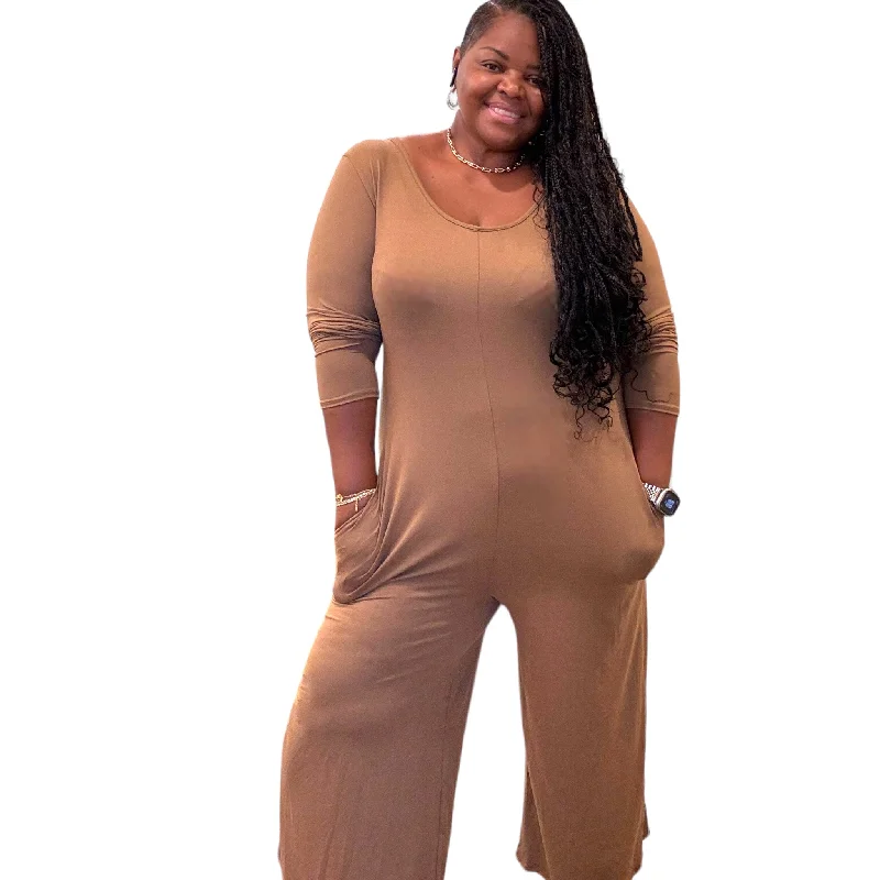 Women's Clothes for All-Day Comfort and Style The Zatima Wide Leg Jumpsuit