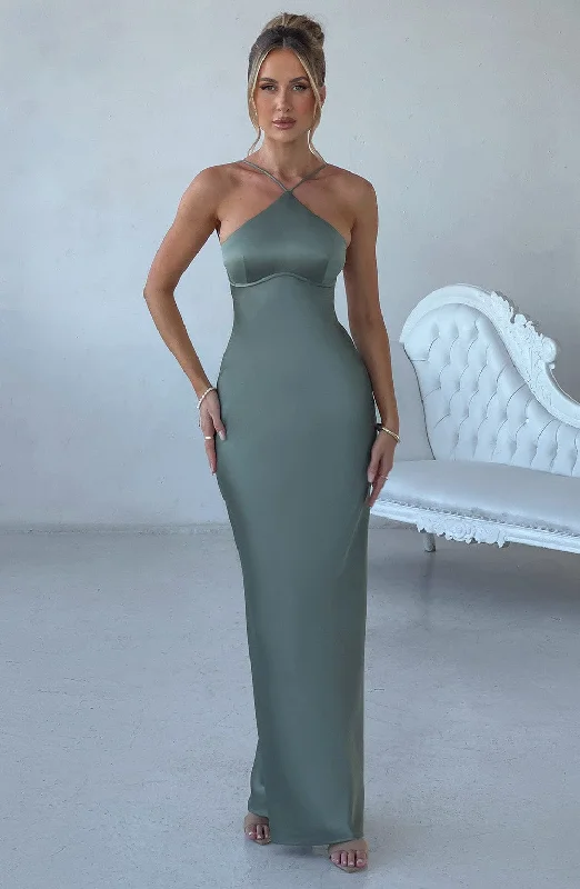 Sophisticated Fashion Sinead Maxi Dress - Sage