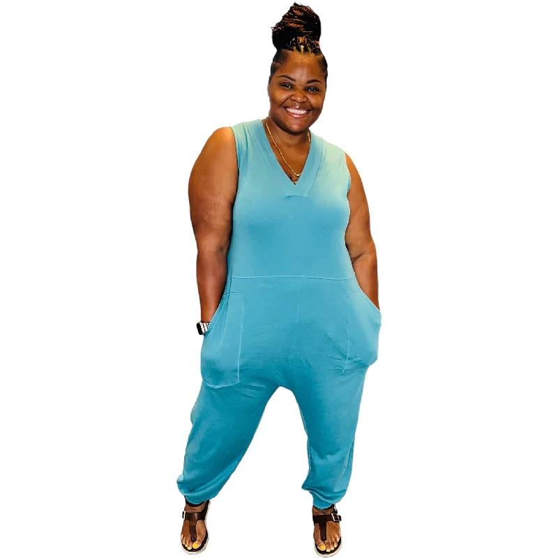 Trendy Outfits For Ladies Women’s Plus Size Baggy Jumpsuit