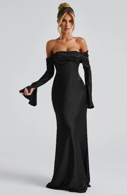 Trend Alert Selene Maxi Dress - Black