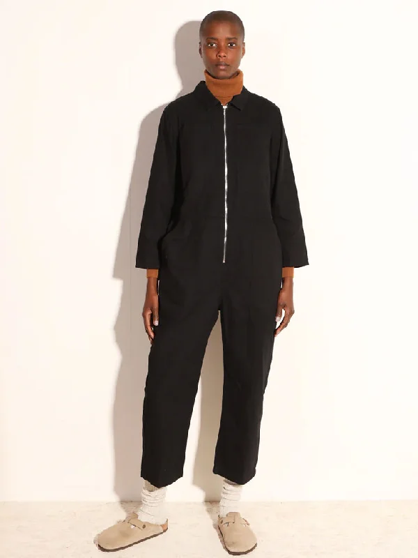 Fashion Forward Femininity L.F. Markey Dominic Boilersuit in Black