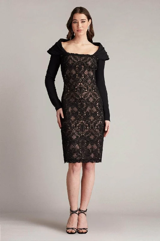 Style Upgrade Tadashi Shoji CGC24684M - Shawl Style Cocktail Dress