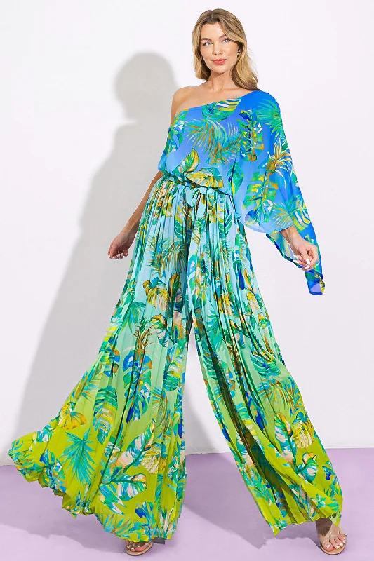 Must-Have Styles BALL OF JOY WOVEN JUMPSUIT