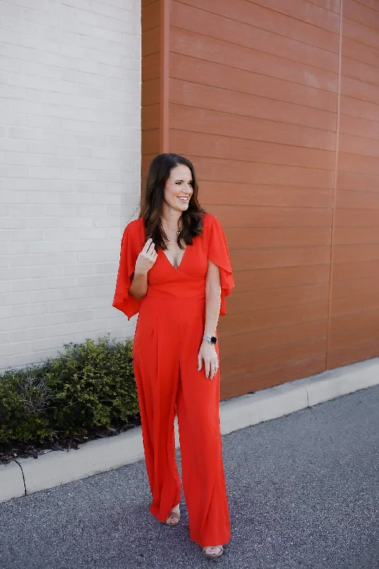 New Season Fashion Preview What a Dime Solid Woven Jumpsuit