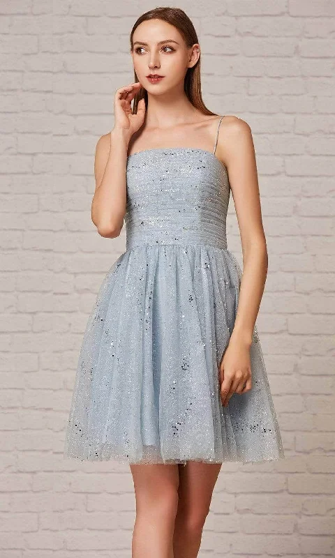 Best Online Clothing Boutiques J'Adore Dresses J18078 - Pleated Top Sleeveless Cocktail Dress