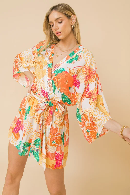 Trendy Street Style SUNNY SPELL WOVEN ROMPER