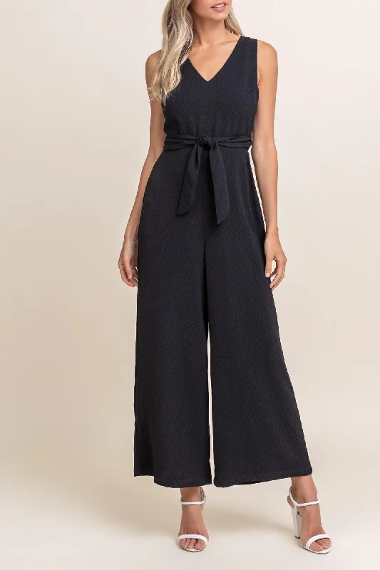 Seasonal Fashion Toast of the Town Jumpsuit, Black