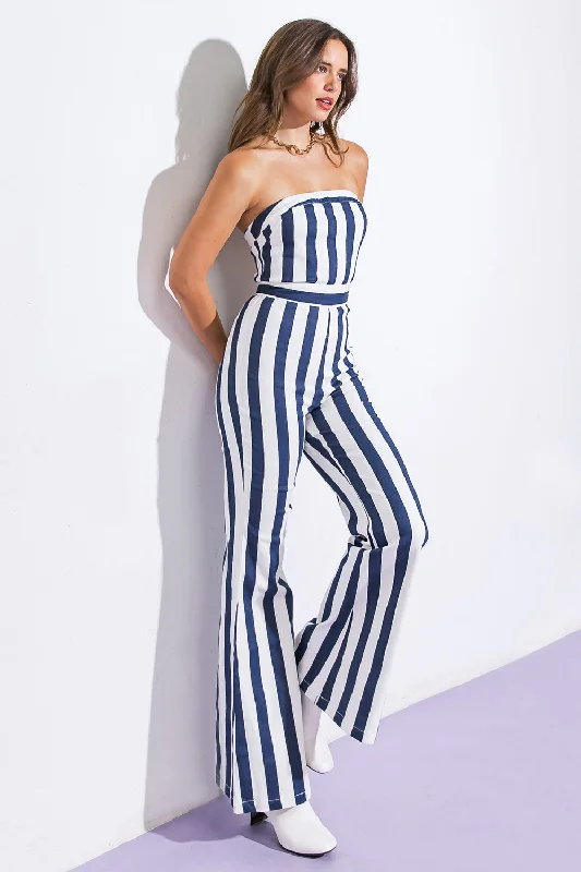 Wardrobe Refresh GRACEFUL APPEARANCE TWILL JUMPSUIT