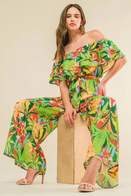 Limited Time Deal DARING HEART WOVEN JUMPSUIT