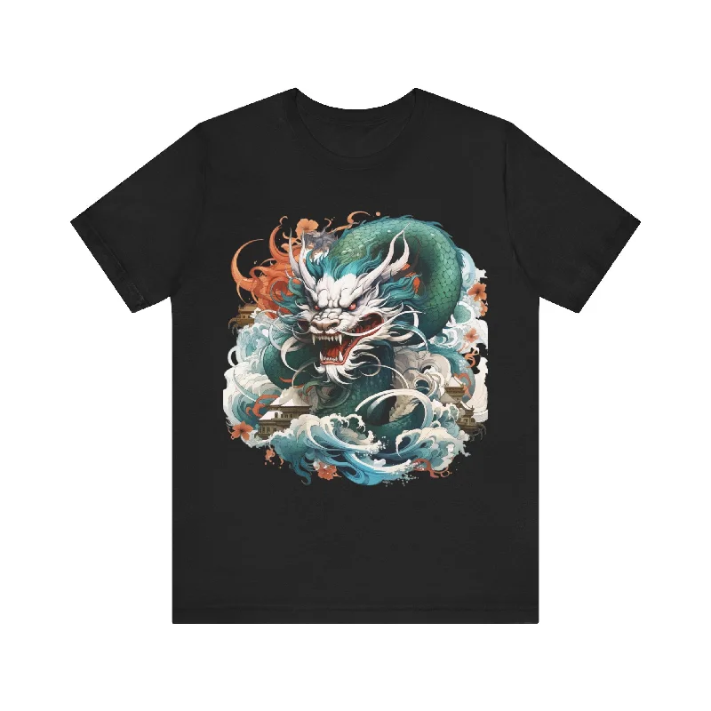 Comfortable Casual Women's Clothing Angry Dragon T-Shirt