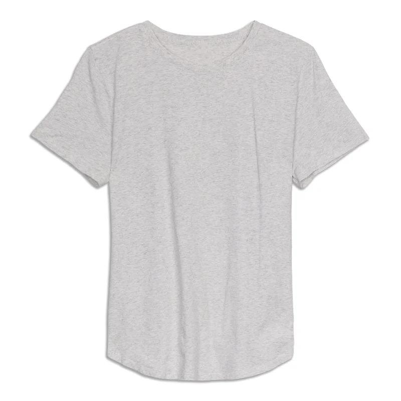 Forward Trendsetter Love Curved-Hem Crewneck T-Shirt Sale