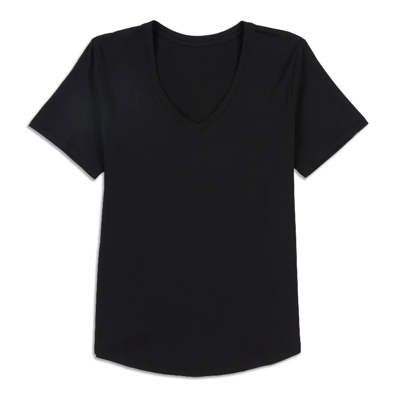 Comfortable Chic Love V-Neck T-Shirt Sale