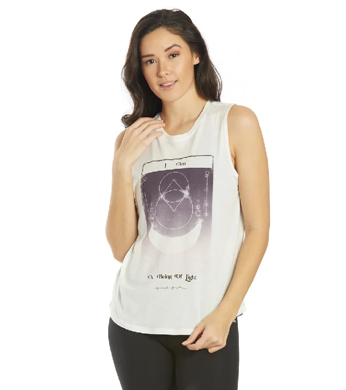 Discover Now Spiritual Gangster Moon Muscle Tank Stone