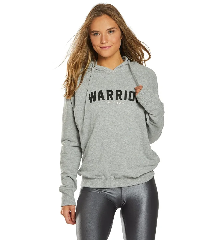 Stylish Everyday Clothing Spiritual Gangster Warrior Classic Raglan Hoodie Medium Heather Grey